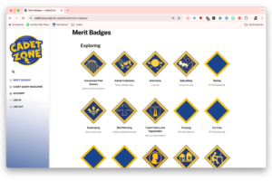 cadetzone-meritbadges